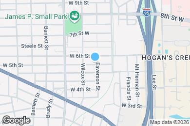 Map image of the property - 1161 W 5th St