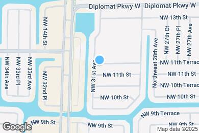 Map image of the property - 3002 NW 11th Terrace