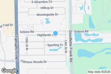 Map image of the property - 1290 Highlands Dr