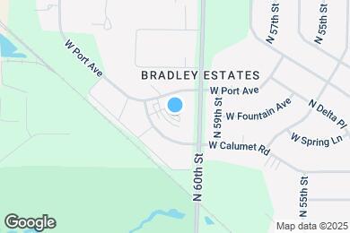 Map image of the property - 6030 W Calumet Rd