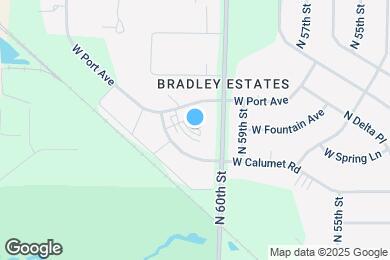 Map image of the property - 7721 N 60th St
