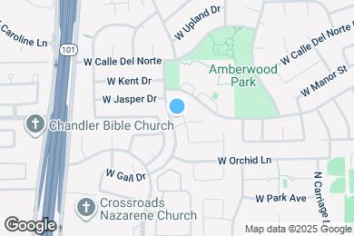 Map image of the property - 1310 N Blackstone Dr