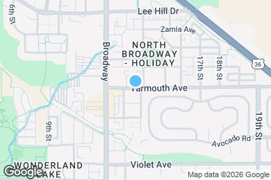 Map image of the property - 4585 13th St