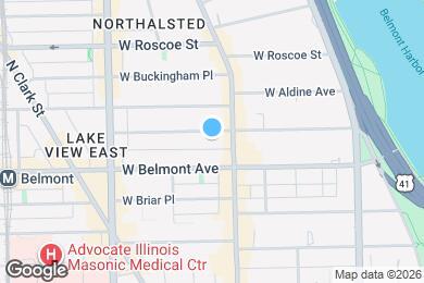 Map image of the property - 621 W Melrose St