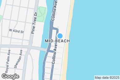 Map image of the property - 4301 Collins Ave