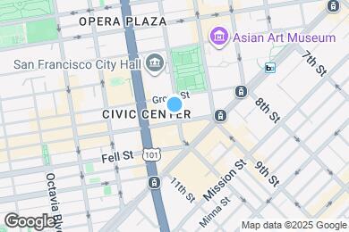 Map image of the property - 101 Polk St