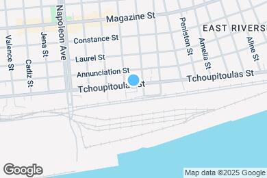 Map image of the property - 4018 Tchoupitoulas St