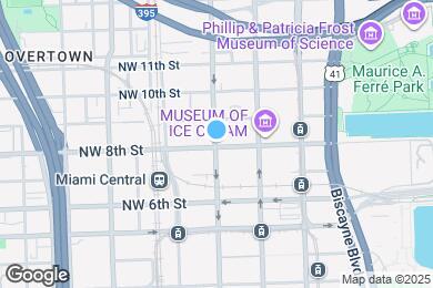 Map image of the property - 800 N Miami Ave