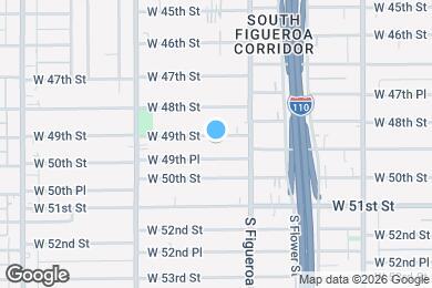 Map image of the property - 540 W 49th St