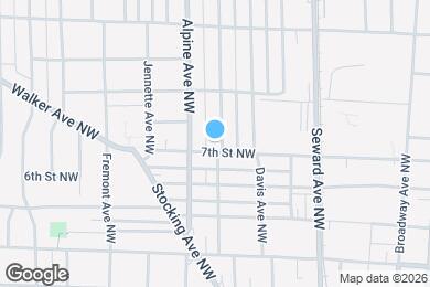 Map image of the property - 743 7th St NW