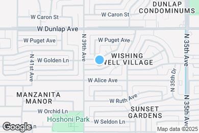 Map image of the property - 3816 W Townley Ave