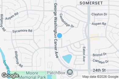 Map image of the property - 2721 London Dr