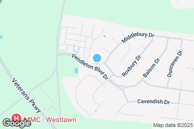 Map image of the property - 5823 Roxbury Dr