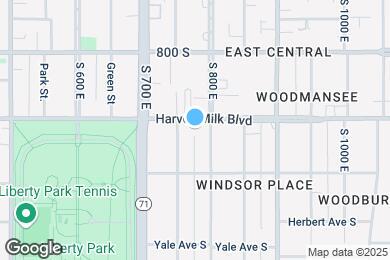 Map image of the property - 768 E 900 S
