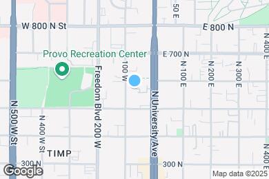 Map image of the property - 567 N University Ave