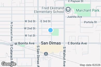 Map image of the property - 143 E 1st St