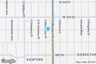 Map image of the property - 1 & 2 Bedroom Apartment in KoreaTown, Los ...