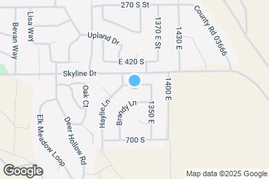 Map image of the property - 1308 Haylie Ln