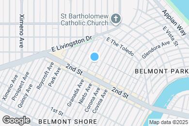 Map image of the property - 218 Granada Ave