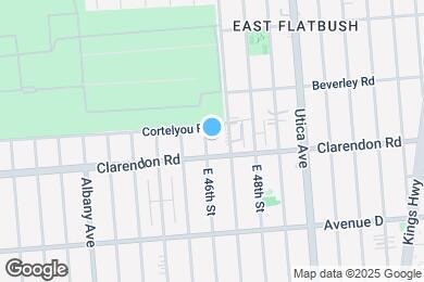 Map image of the property - 687 E 46th St