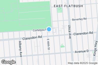 Map image of the property - 687 EAST 46 STREET