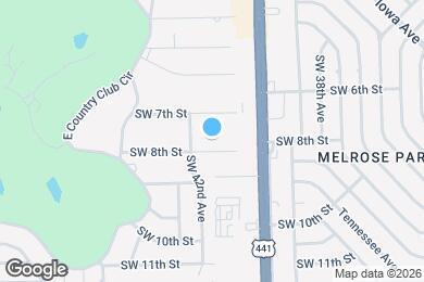 Map image of the property - 4053 SW 8th St