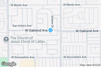 Map image of the property - 1832 Pueblo Dr