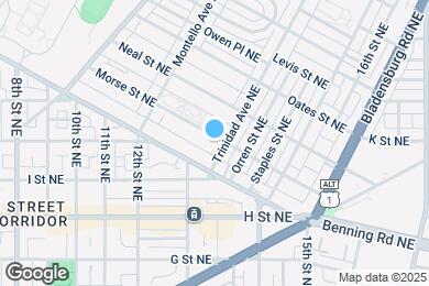 Map image of the property - 1263 Morse St NE