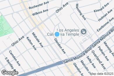Map image of the property - 1620 Glendon Ave