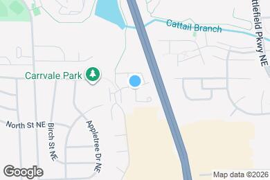 Map image of the property - 1107 Huntmaster Terrace NE