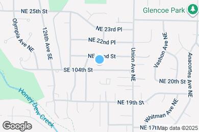 Map image of the property - 3820 NE 21st St