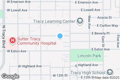 Map image of the property - 118 W Beverly Pl