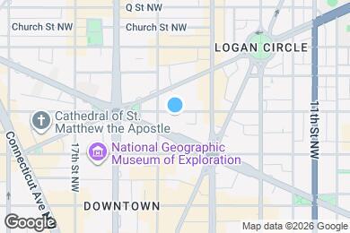 Map image of the property - 1440 N St NW