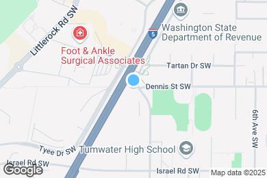 Map image of the property - Tumwater Pointe Apartments