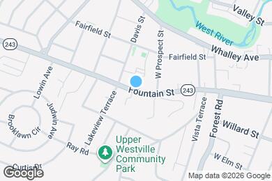 Map image of the property - 405 Fountain St