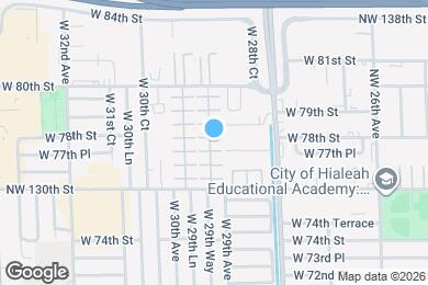 Map image of the property - 7702 W 29th Way
