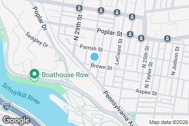 Map image of the property - 2731 Brown St