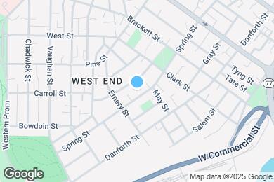 Map image of the property - 287 Spring St