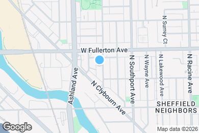 Map image of the property - 2326 N Greenview Ave