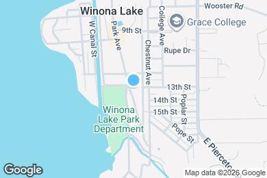 Map image of the property - 1301 Grace St