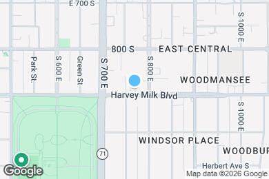Map image of the property - 753 E 900 S