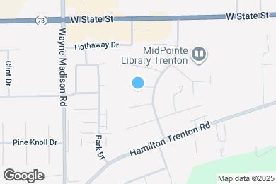 Map image of the property - 825 Walton Ct