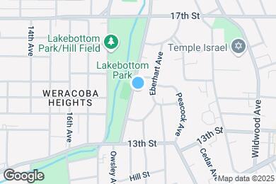 Map image of the property - 1440 Cherokee Ave