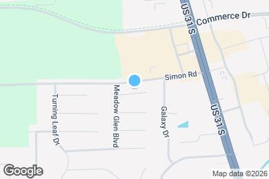 Map image of the property - 1082 Sunmeadow Cir