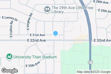 Map image of the property - 13112 E 31st Ave