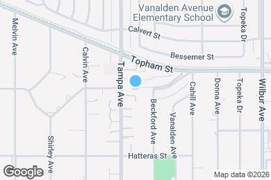 Map image of the property - 19250 W Oxnard St