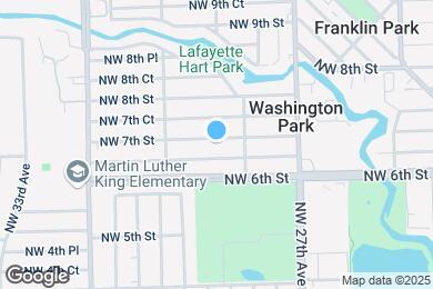 Map image of the property - 2828 NW 7th St