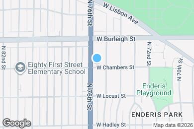 Map image of the property - 2726 N Wauwatosa Ave