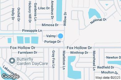 Map image of the property - 8019 Portage Dr