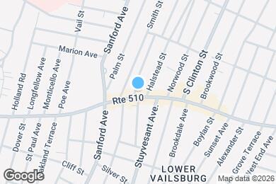 Map image of the property - 1003 S Orange Ave